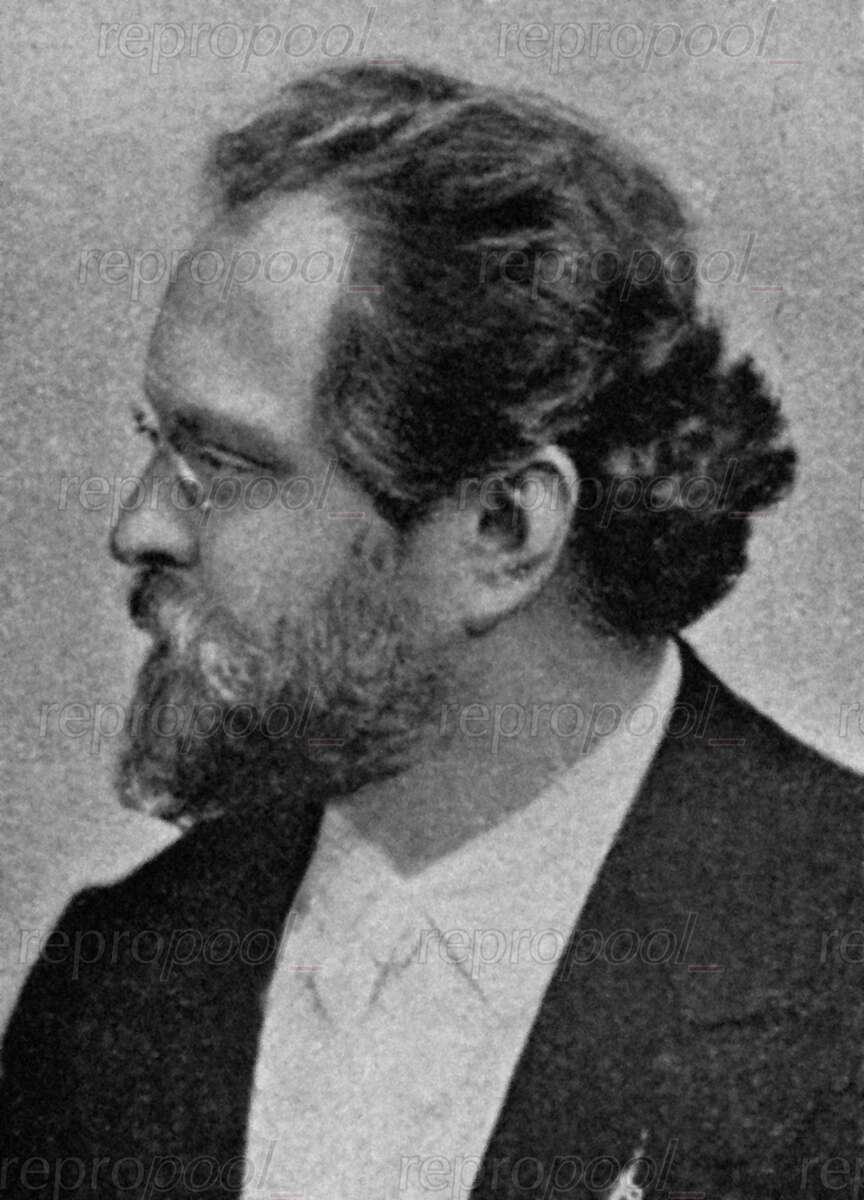 Josef Krug-Waldsee; Fotografie von unbekannter Hand (vor 1900)