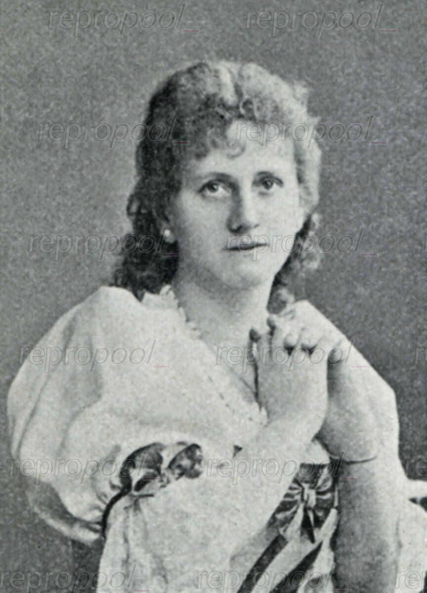 Elisabeth Mühlberger-Leisinger; Fotografie von unbekannter Hand (vor 1900)