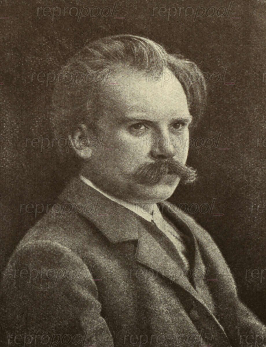 Eugen d' Albert; Fotografie von G. Broschek (um 1910)