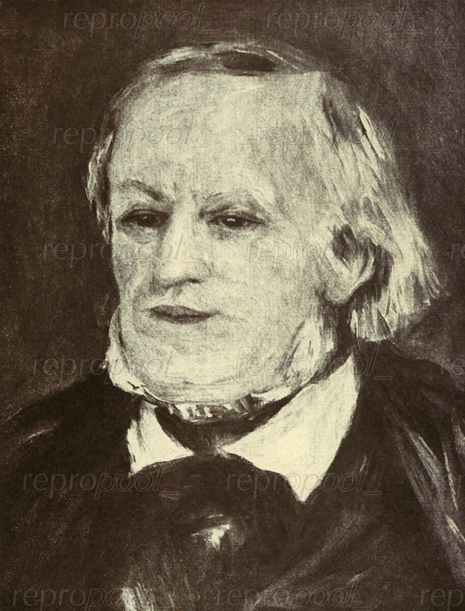 Richard Wagner; Gemälde von Auguste Renoir