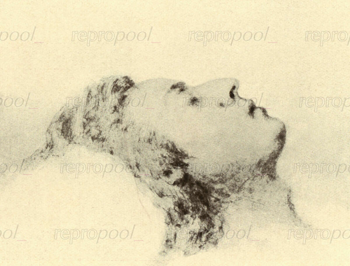 Frédéric Chopin; Aquarell von Teofil Kwiatkowski (1849)