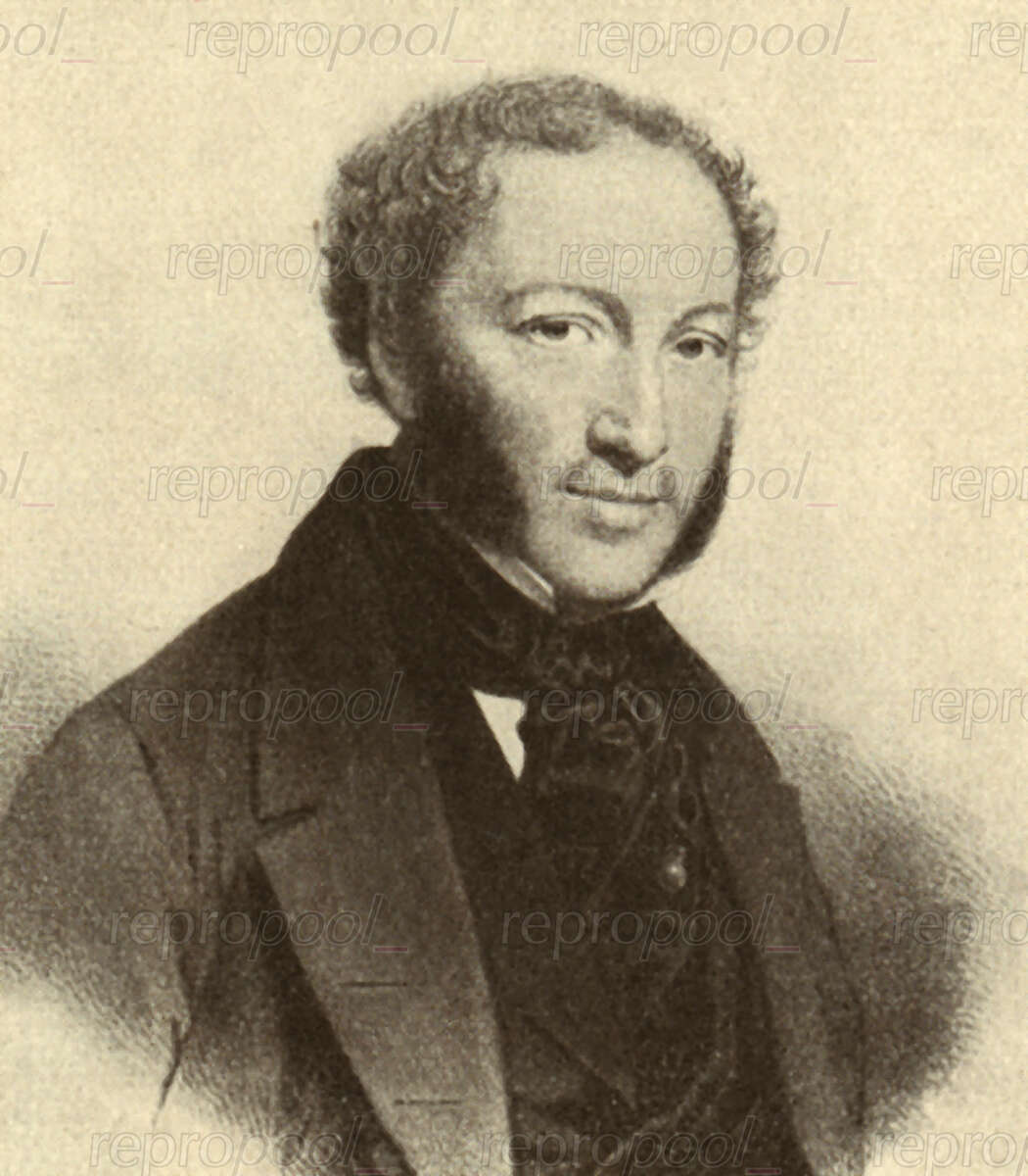 Ignaz Moscheles; Lithografie von A. Brandt (1848)